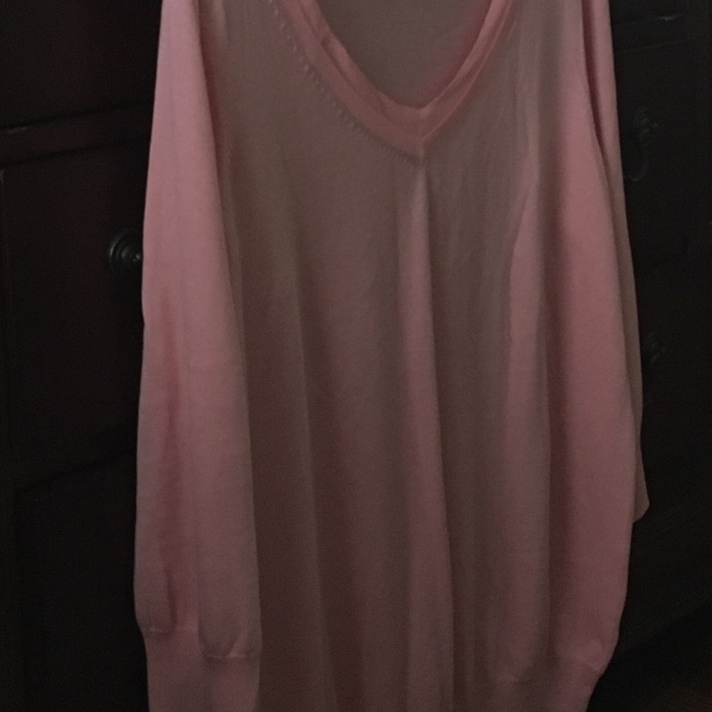 1X TALBOTS SUMMER KNIT TOP 3/4 SLEEVE PULLOVER